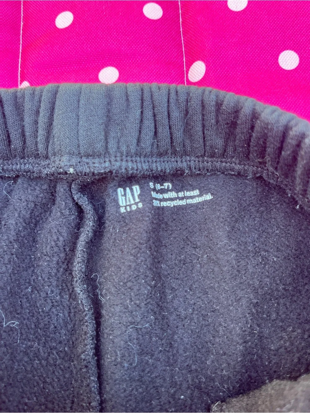 Gap Kids Black Wide-Leg Knit Pants